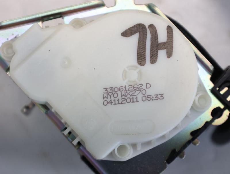 Sicherheitsgurt hinten links 7285867 BMW 5er Touring F11