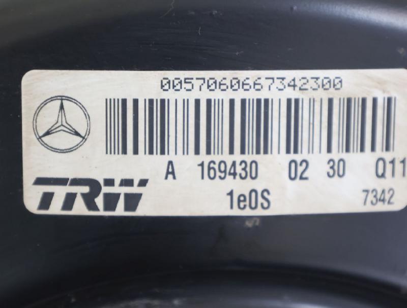 Preview: Bremskraftverstärker 1694300230 Mercedes B-KLASSE W245