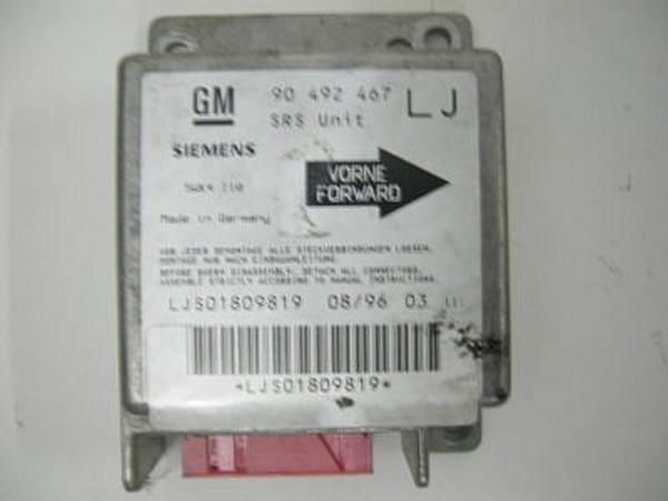 Steuergerät Aufprallsensor 90492467LJ Opel OMEGA B Caravan