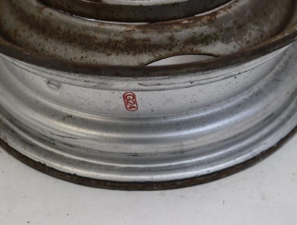 Felge Stahl hinten rechts Trabant P601