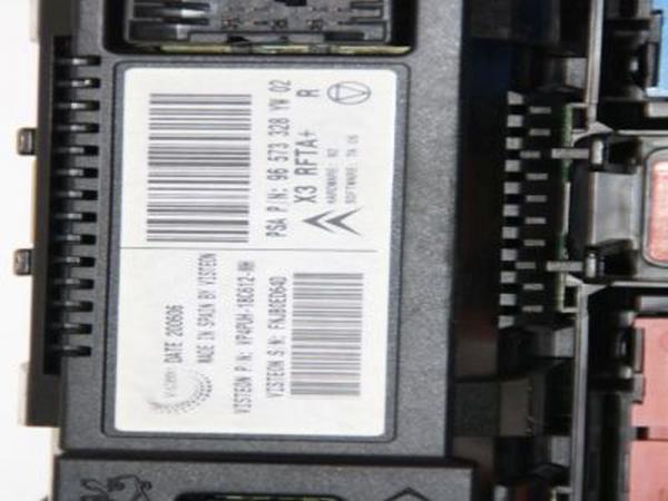 Klimabedienteil 96573328YQ Citroen C5 2 RC