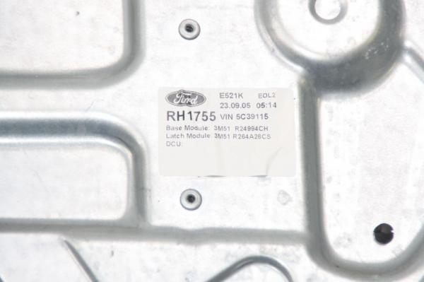 Fensterheber mechanisch hinten rechts 3M51R045H22B Ford FOCUS C-MAX