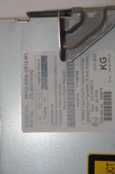 Radio / CD 39100SWAG012M1 Honda CR-V 3