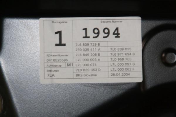 Fensterheber elektrisch hinten links 7L6839729B VW TOUAREG 1 7L