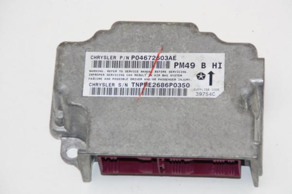 Steuergerät Aufprallsensor 04672603AE Dodge CALIBER