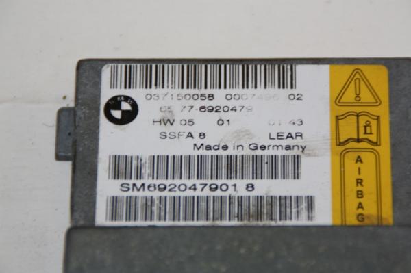 Steuergerät Aufprallsensor 65776920479 BMW 7er E65