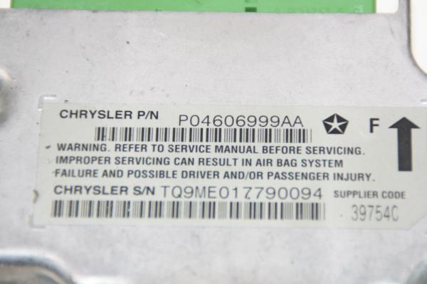 Steuergerät Aufprallsensor P04606999AA Jeep CHEROKEE 2 KJ