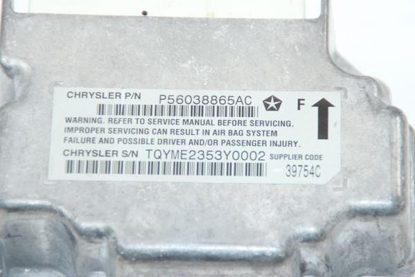 Steuergerät Aufprallsensor P56038865AC Jeep CHEROKEE 2 KJ