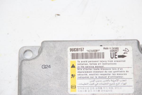 Steuergerät Aufprallsensor 96838157 UE Chevrolet CAPTIVA