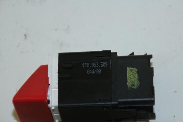Schalter Warnblink 1T0953509 VW TOURAN 1