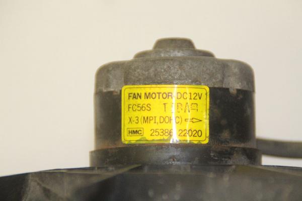 Ventilator (am Kühler) 2538622020 Hyundai ACCENT 1