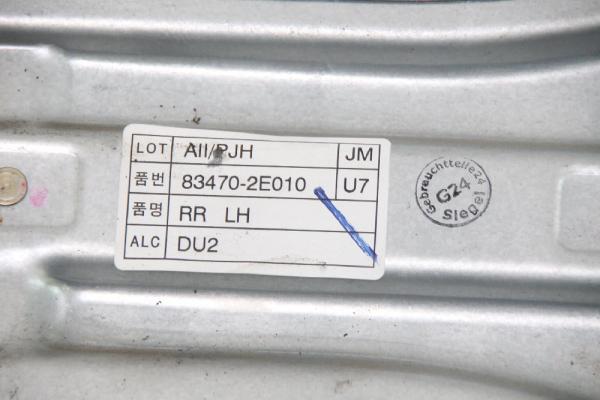 Fensterheber elektrisch hinten links 834702E010 Hyundai TUCSON 1