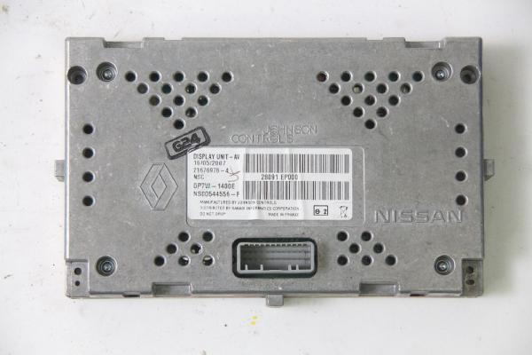Navigationssystem 28091EP000 Nissan NAVARA D40