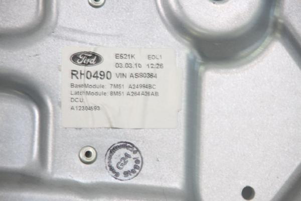 Fensterheber mechanisch hinten rechts 4M51A045H22BB Ford FOCUS 2 DA