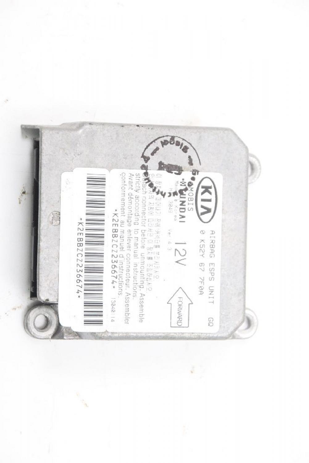 Steuergerät Aufprallsensor 0K52Y677F0A Kia CARNIVAL 2 GQ