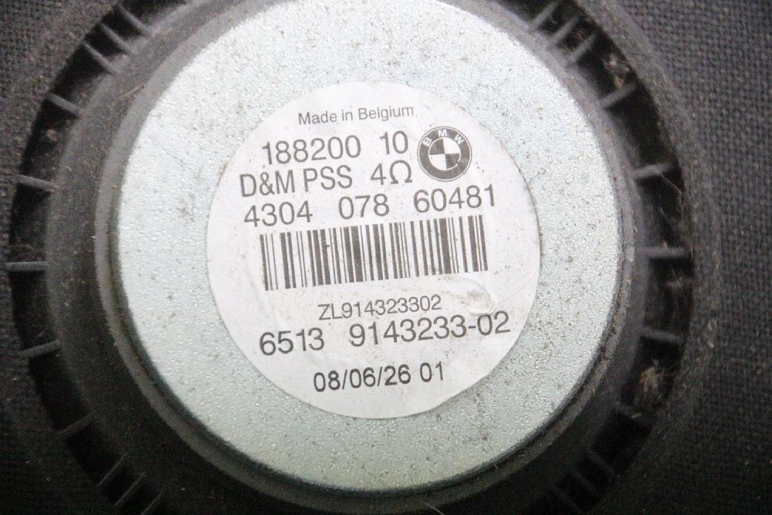 Lautsprecher 6513914323302 BMW 3er Touring E91