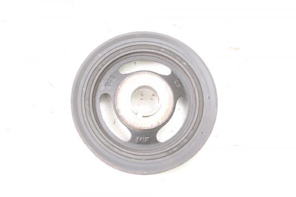 Tür hinten links Hyundai TUCSON JM 770032E050 Silber 03-2006 gebraucht 4