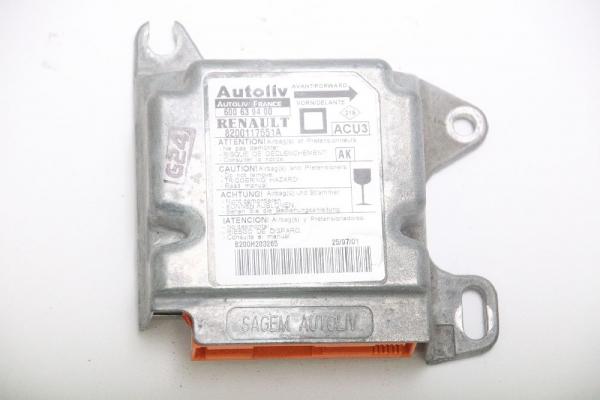 Steuergerät Aufprallsensor 8200117651A Renault MEGANE 1 BA
