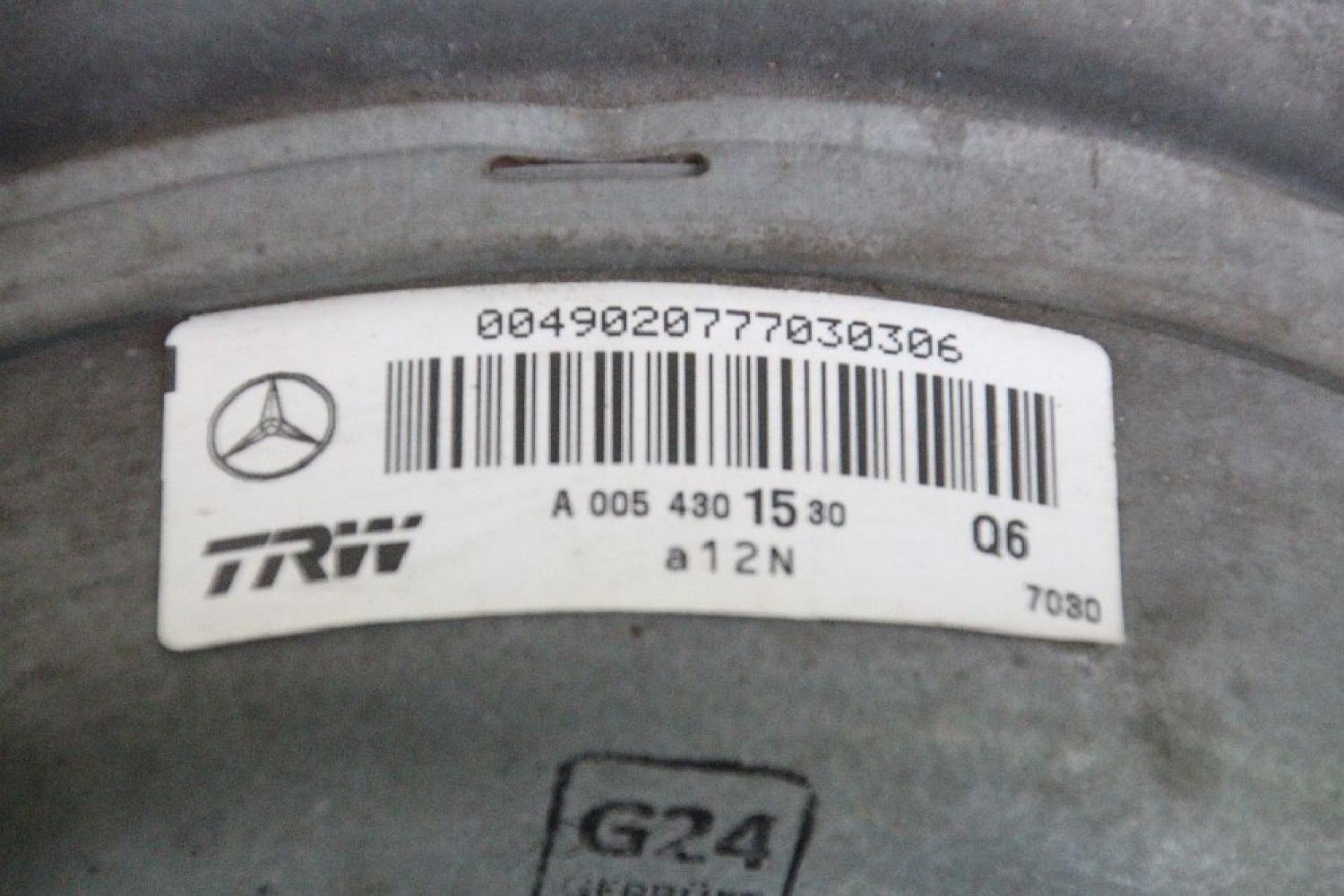 Bremskraftverstärker 0054301530 Mercedes VANEO 414