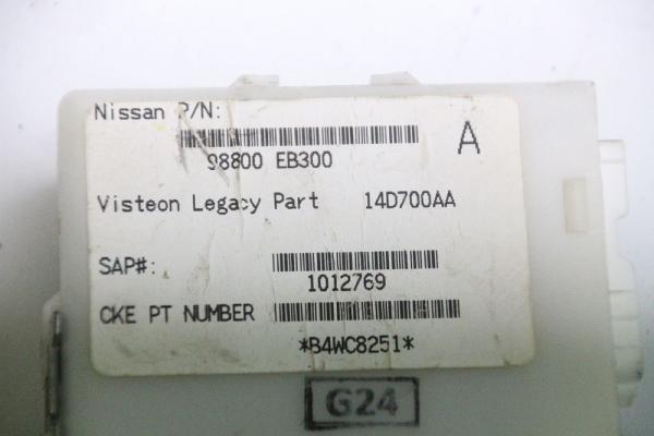 Steuergerät Karosserie 98800EB300 Nissan PATHFINDER R51