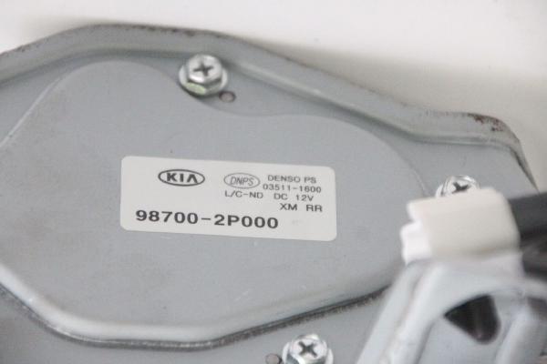 Scheibenwischermotor hinten 987002P000 Kia SORENTO 2 XM
