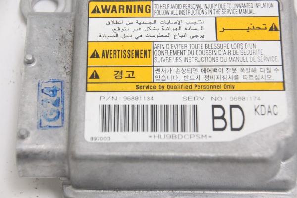 Steuergerät Aufprallsensor 96801134 Chevrolet MATIZ 2