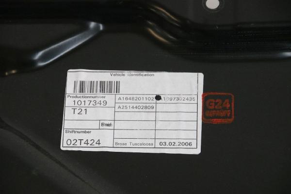 Fensterheber elektrisch hinten rechts 1697302435 Mercedes R-KLASSE W251
