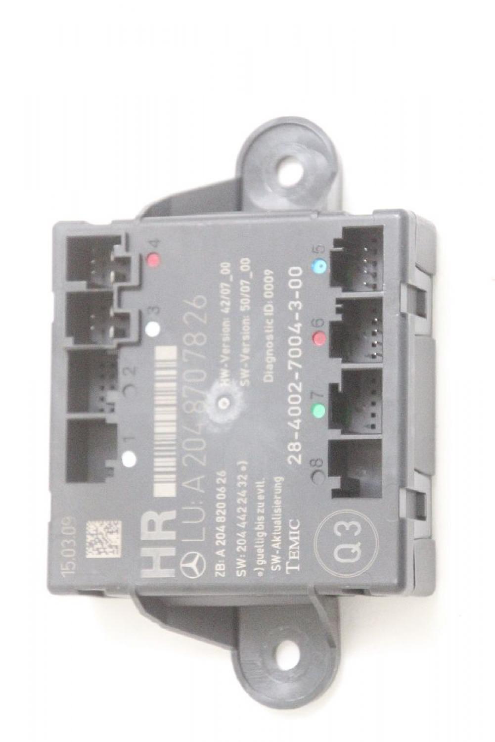 Steuergerät Karosserie 2048707826 Mercedes C-KLASSE W204