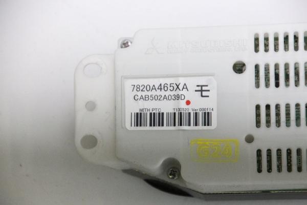 Klimabedienteil 7820A465XA Mitsubishi OUTLANDER 3 AWD