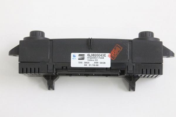 Klimabedienteil 6L0820043E Seat IBIZA 3 6L