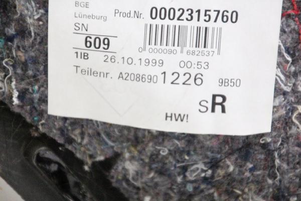 Türverkleidung innen 2086901226 Mercedes CLK C208