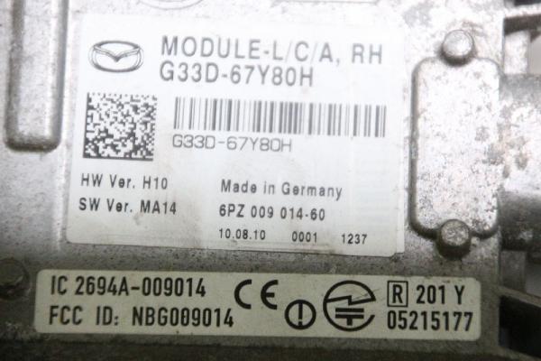 Bremssattel vorn links Mazda 3 BK BPYK3371XA ATE ABS 1,6 80 KW 109 PS Diesel gebraucht 2