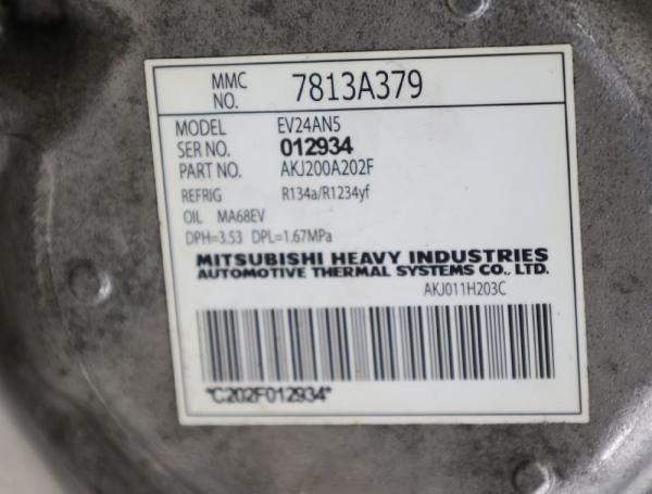 Klimakompressor 7813A379 Mitsubishi OUTLANDER 3 AWD