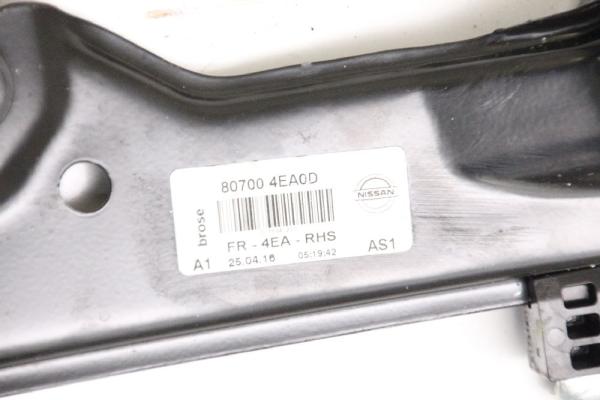 Fensterheber elektrisch vorn rechts 807004EA0D Nissan QASHQAI II