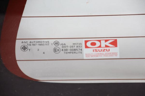 Heckscheibe 8980730923 Isuzu D MAX II TFR