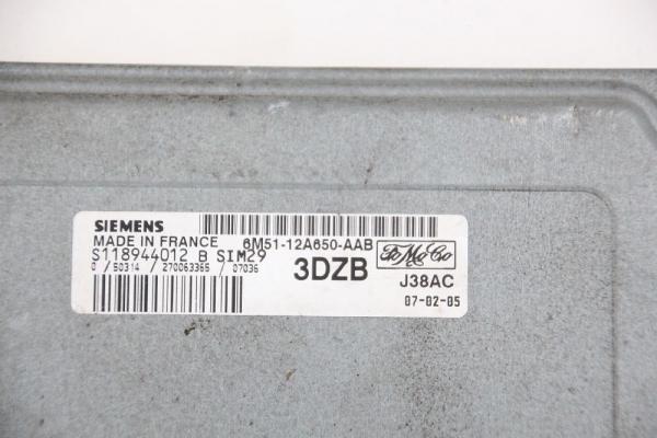 Steuergerät Motor 6M5112A650AAB Ford FOCUS 2 DA