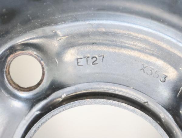 Felge Stahl hinten rechts PS515037 Citroen C3 2 SC