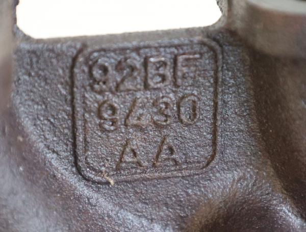 Abgaskrümmer 92BE9430AA Ford FIESTA 3 GFJ