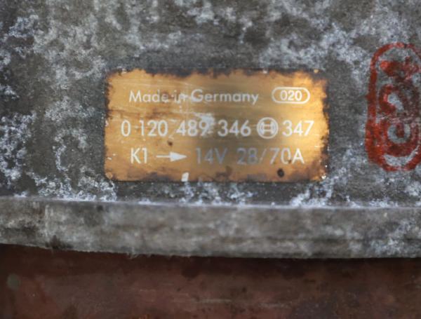 Lichtmaschine 0120489364 Ford FIESTA 3 GFJ
