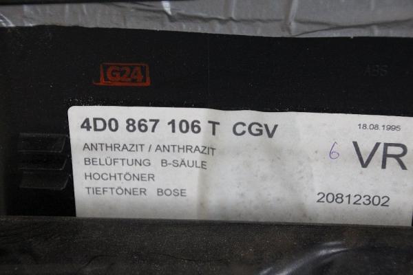 Türverkleidung innen 4D0867106T Audi A8 D2