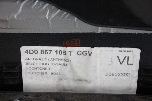 Türverkleidung innen 4D0867105T Audi A8 D2