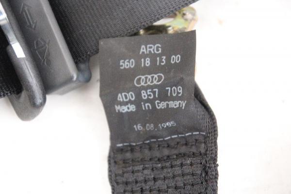 Sicherheitsgurt hinten rechts 4D0857709 Audi A8 D2