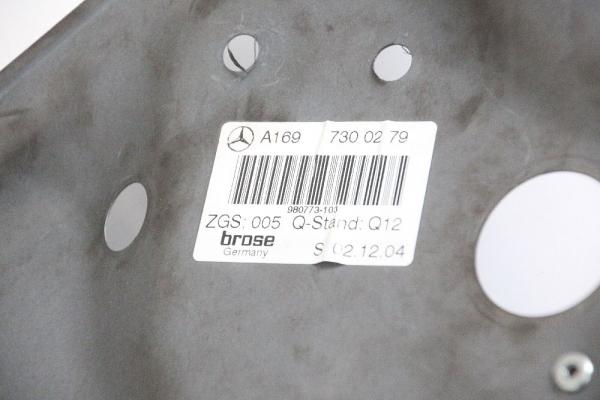 Fensterheber mechanisch hinten rechts 1697300279 Mercedes A-KLASSE W169