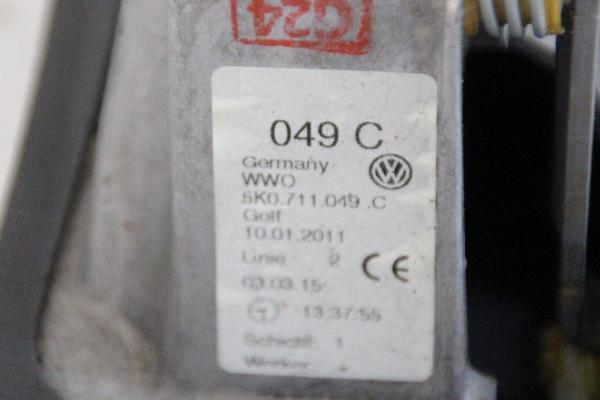 Schaltknüppel 5K0711049C VW GOLF 6 CABRIOLET 517