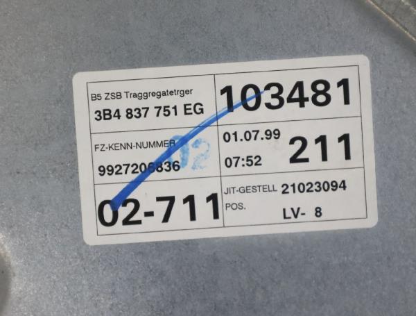 Fensterheber elektrisch vorn links 3B4837755D VW PASSAT Variant 3B