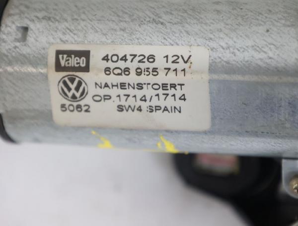 Scheibenwischermotor hinten 6Q6955711 VW POLO 4 9N