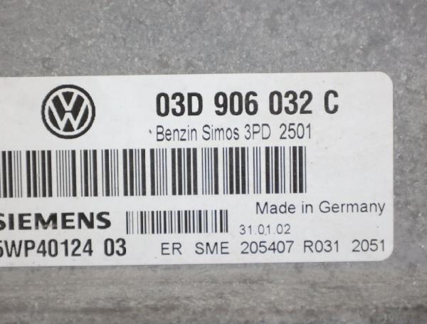 Steuergerät Motor 03D906032C VW POLO 4 9N