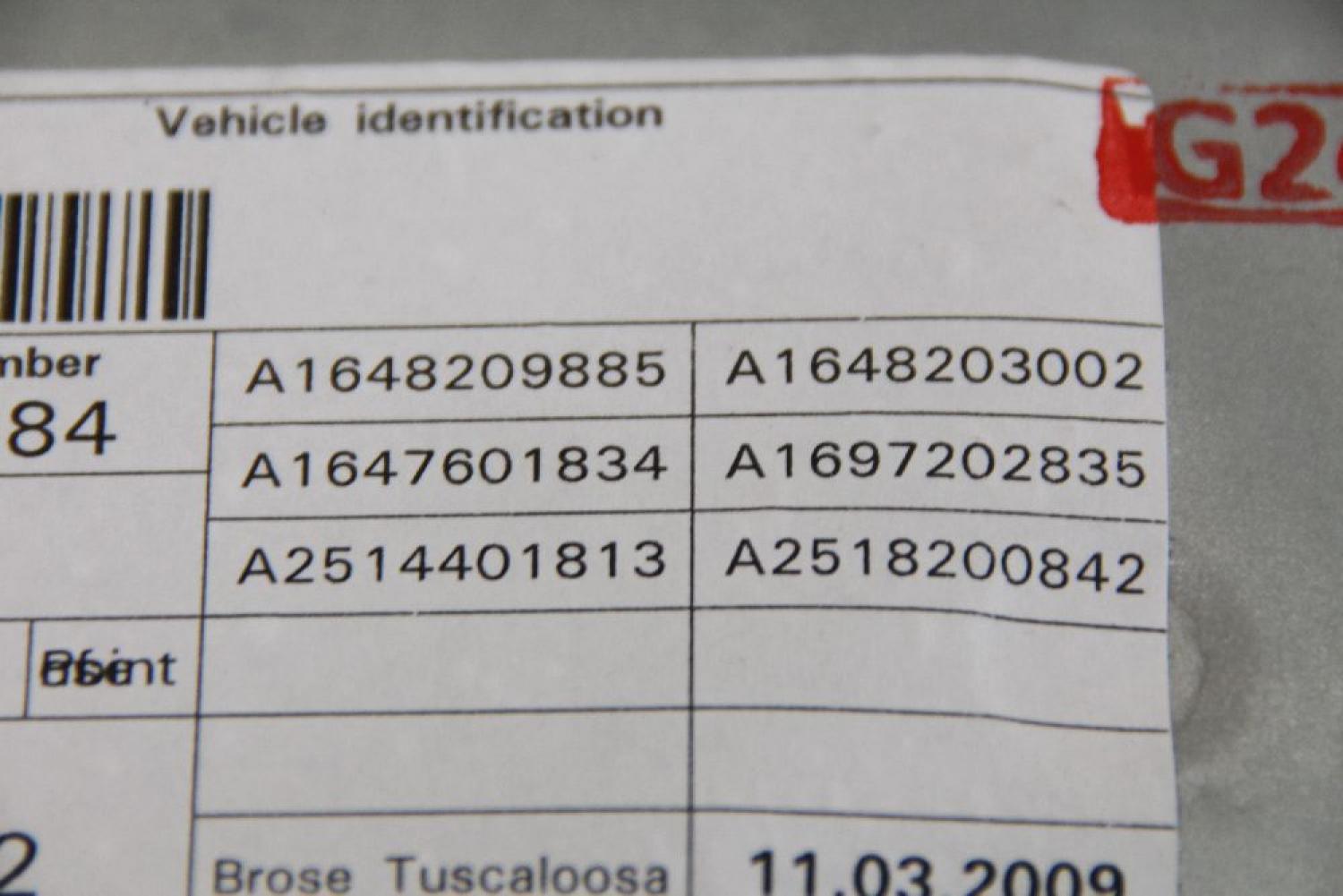 Fensterheber elektrisch vorn rechts 1648209885 Mercedes M-KLASSE W164