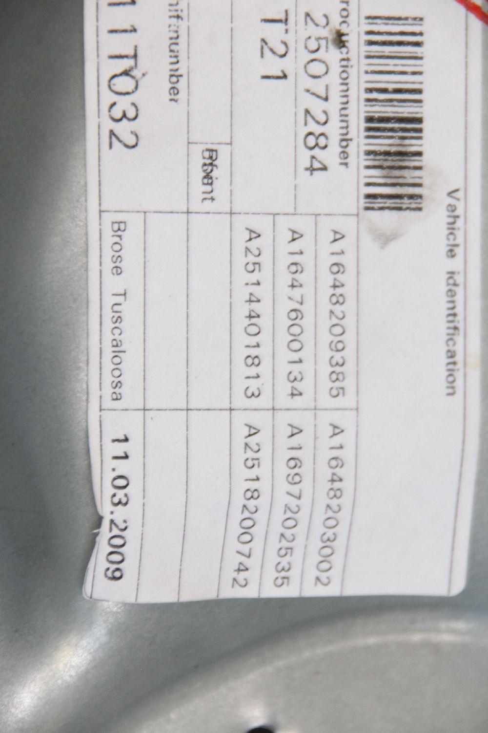 Fensterheber elektrisch vorn links 1648209385 Mercedes M-KLASSE W164
