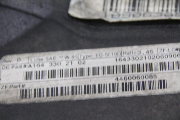 Achse vorn 1643302102 Mercedes M-KLASSE W164